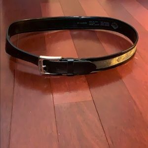 Harley-Davidson vintage metallic inlay belt